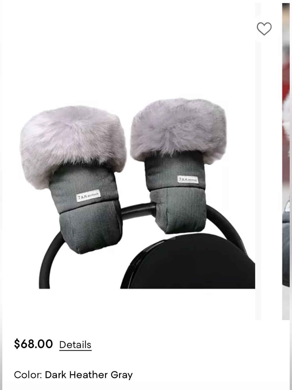 7AM Enfant Tundra Warmmuffs Stroller Handmuffs